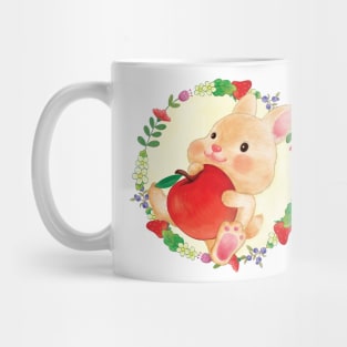 Apple Bunny Mug